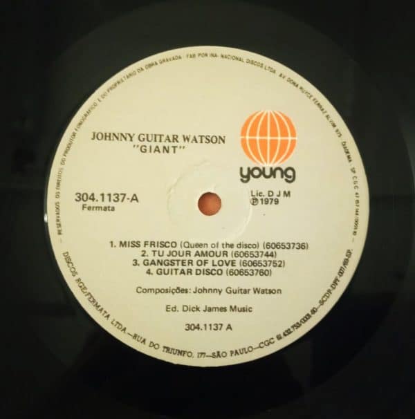 Johnny Guitar Watson - Giant - Imagem 3