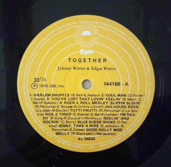 Johnny and Edgar Winter - Together Live - Imagem 3