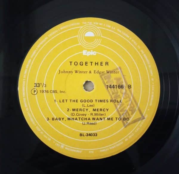 Johnny and Edgar Winter - Together Live - Imagem 4