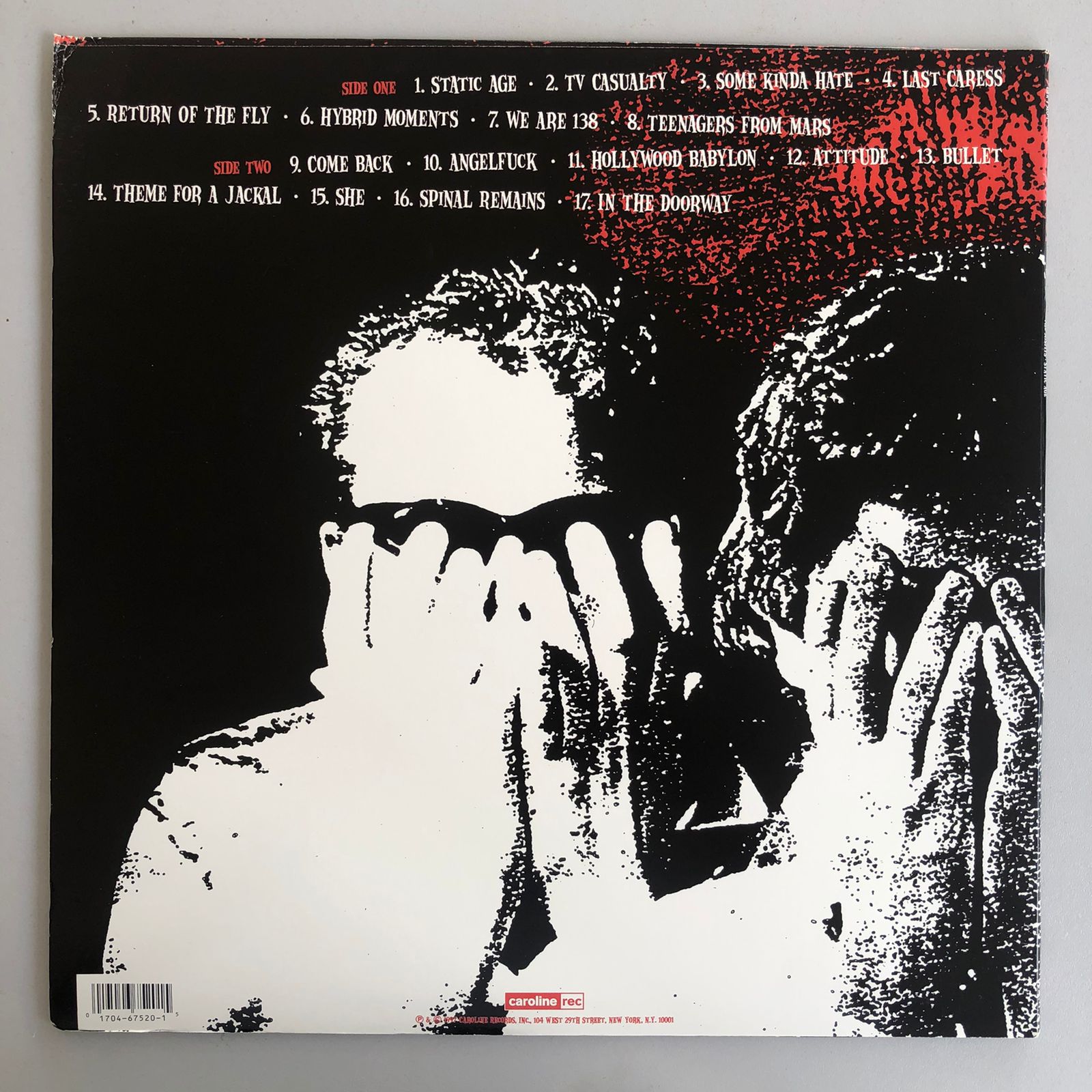Misfits - Static Age [New Vinyl LP] 12" Album On Caroline Records