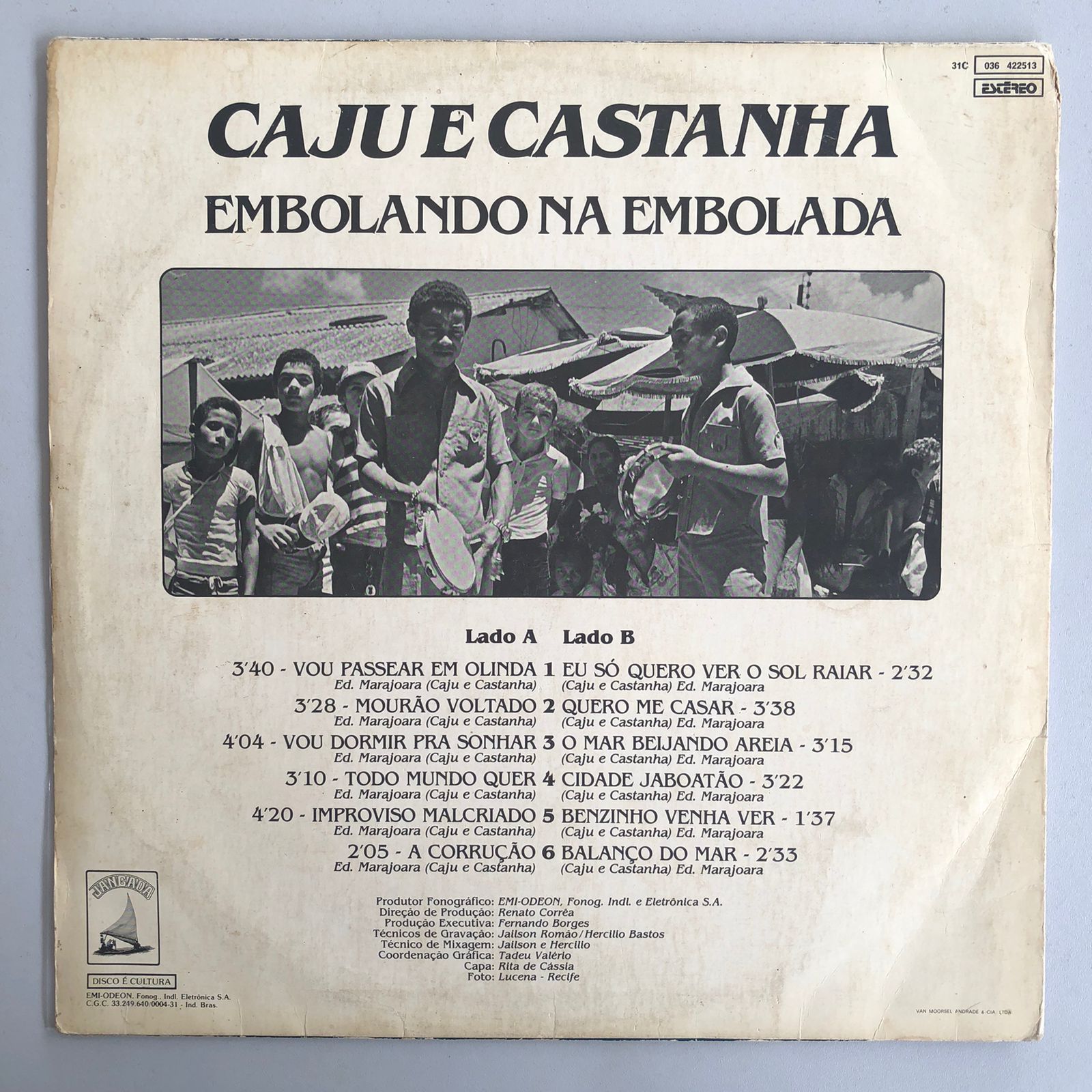 Caju e Castanha - Embolando na Embolada - Boa Viagem Discos