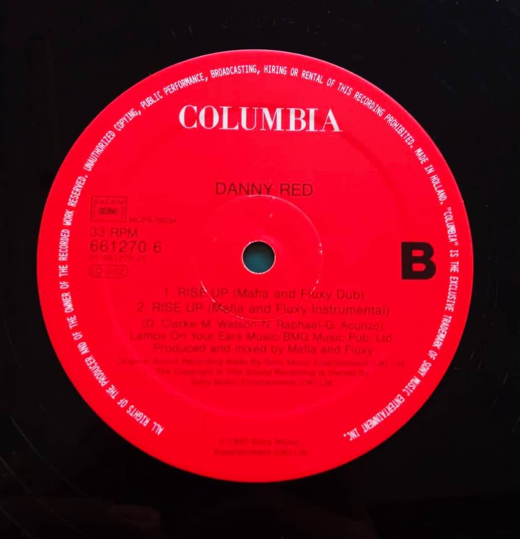 Danny Red - Rise Up | LP Vinil | Boa Viagem Discos - Loja online de ...
