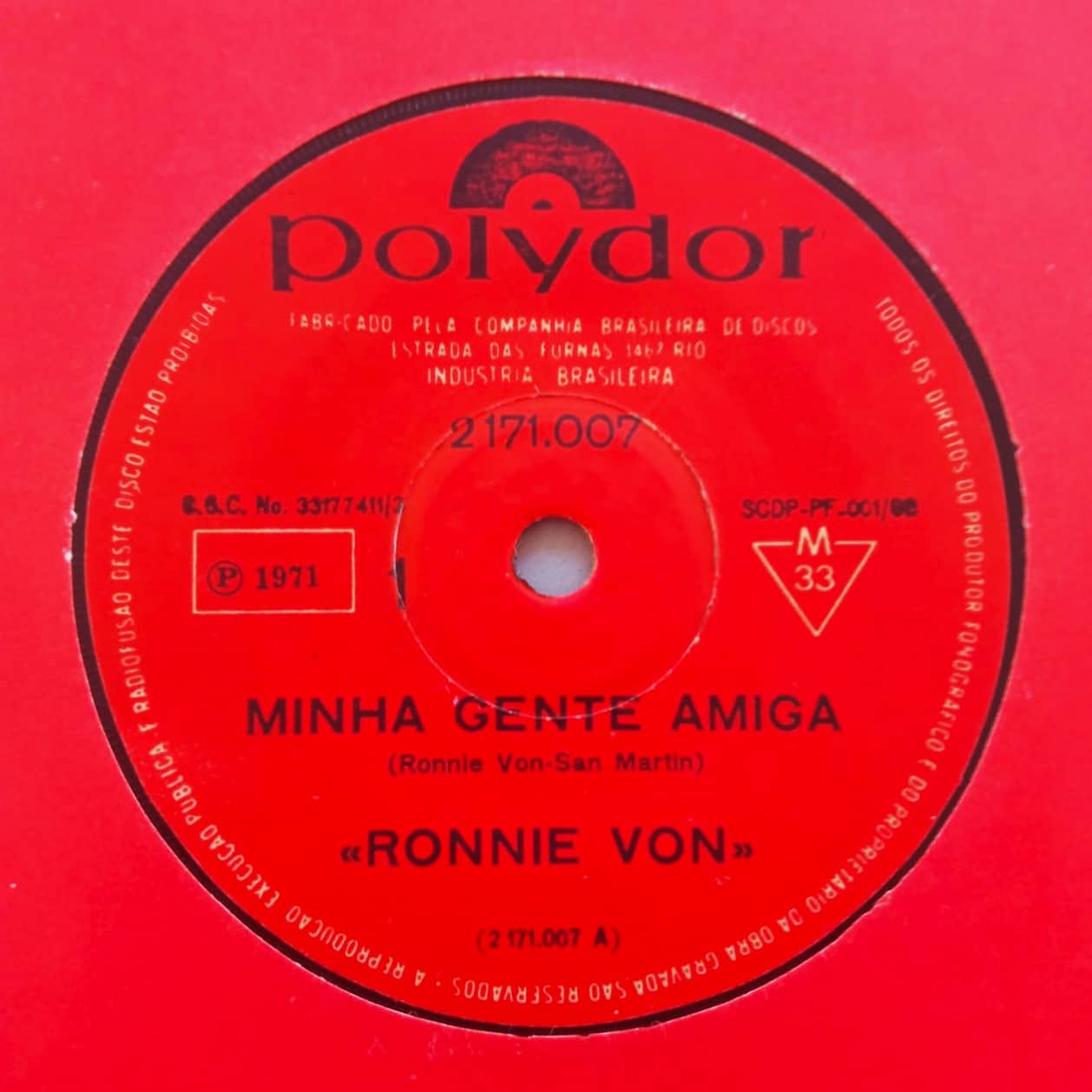 Ronnie Von - Minha Gente Amiga / Segundo Motivo