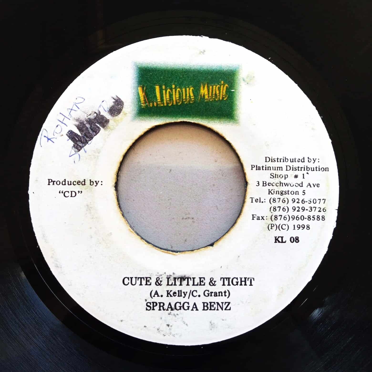 Spragga Benz / Crissy D - Cute & Little & Tight / Version