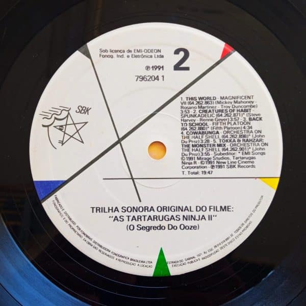 V.A. - Teenage Mutant Ninja Turtles II : The Secret Of The Ooze (The Original Motion Picture Soundtrack) - Imagem 4