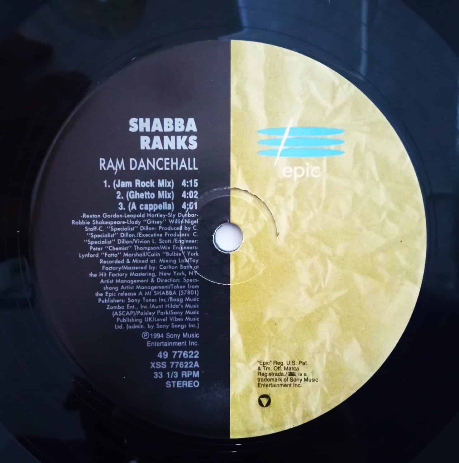Shabba Racks Shabba Ranks - Ram Dancehall / Original Woman | LP Vinil | Boa Viagem ...