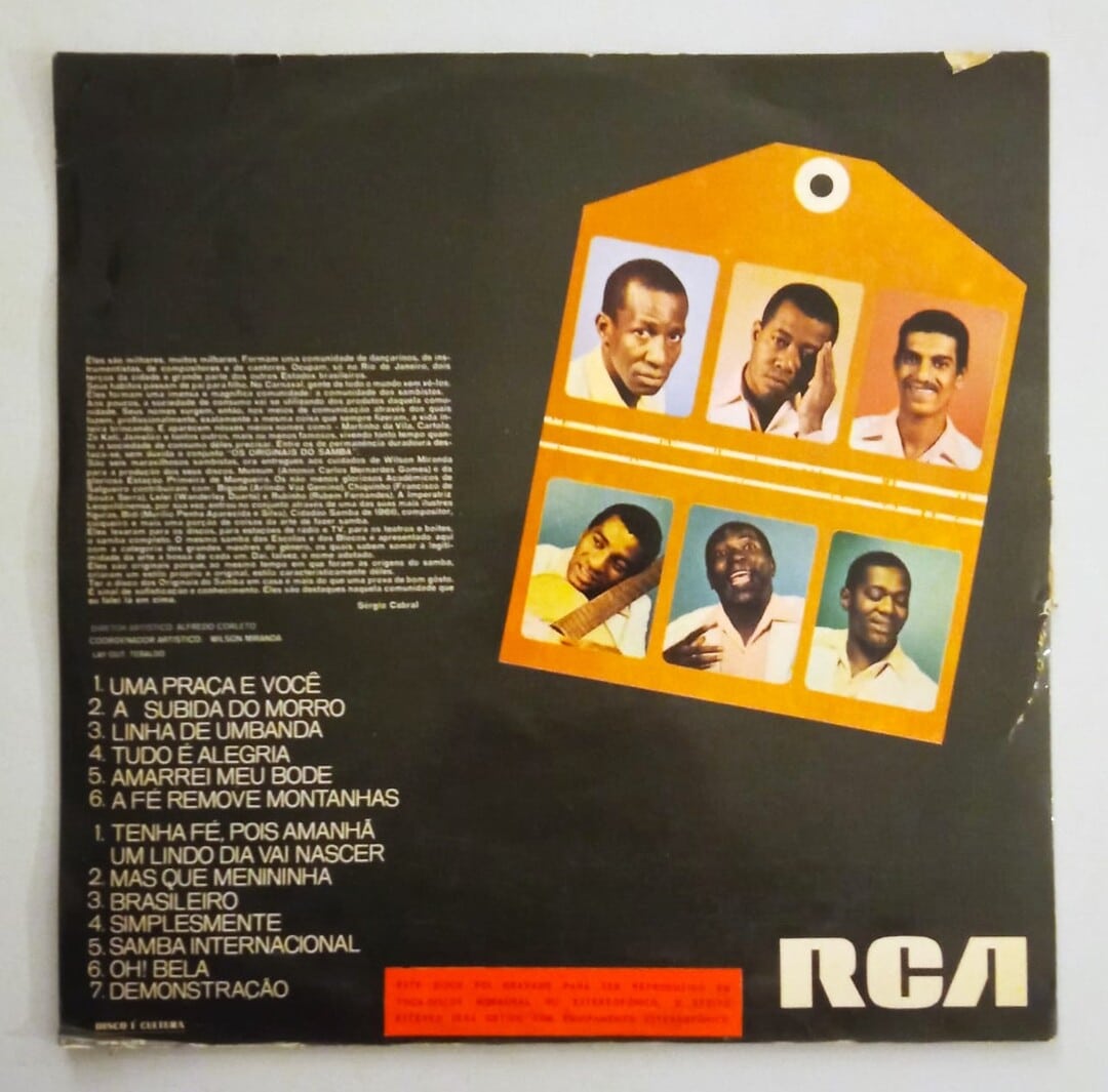 Os Originais do Samba - Exportação | LP Vinil | Boa Viagem Discos