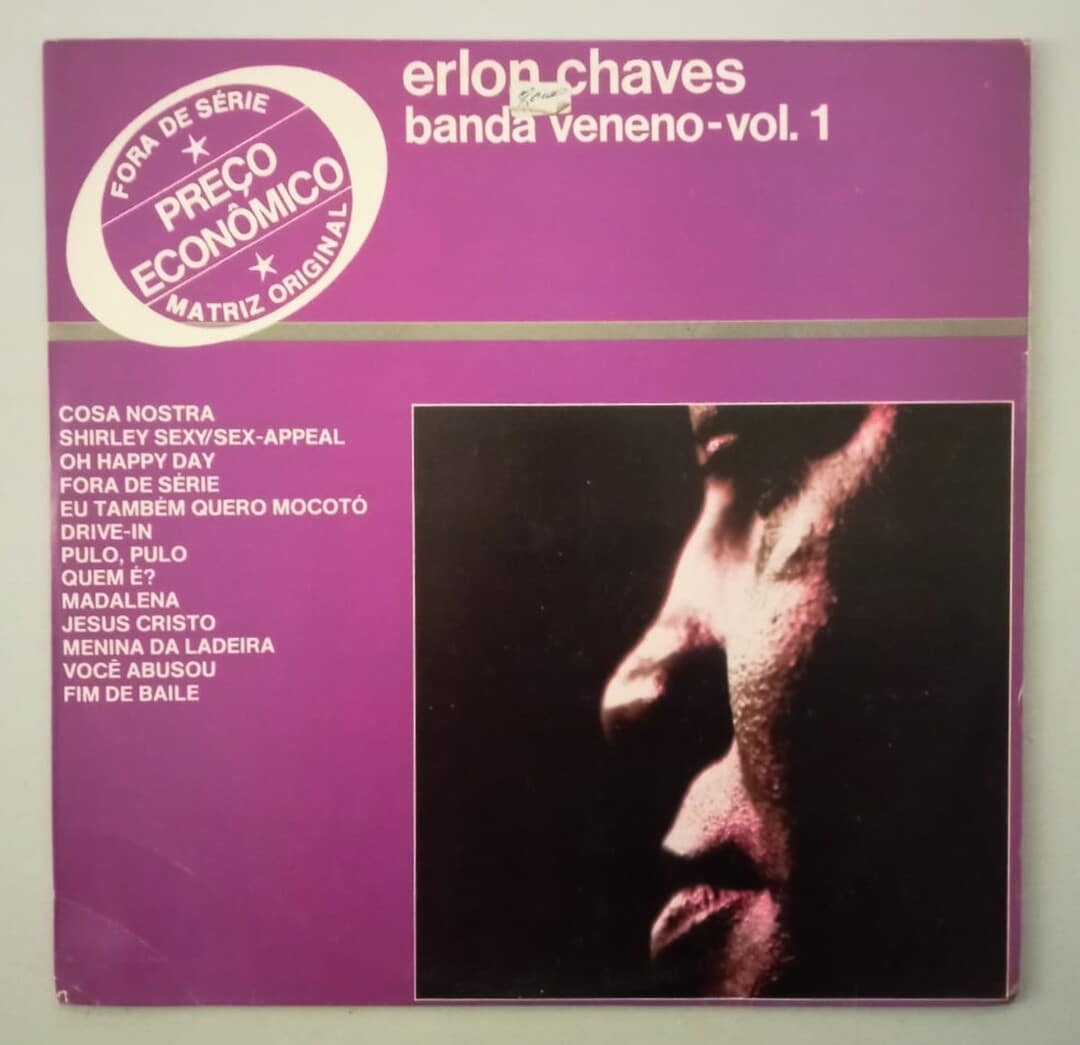 BRA盤68年オリジ！Erlon Chaves E Sua Orquestra Erlon Chaves e sua Banda Veneno (エルロン・シャヴィス) - Banda