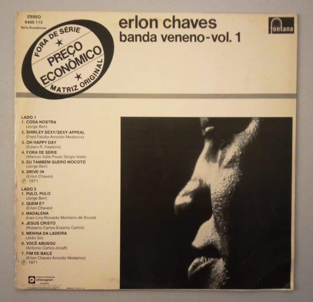 Erlon Chaves - Banda Veneno - Vol 1 | LP Vinil | Boa Viagem Discos