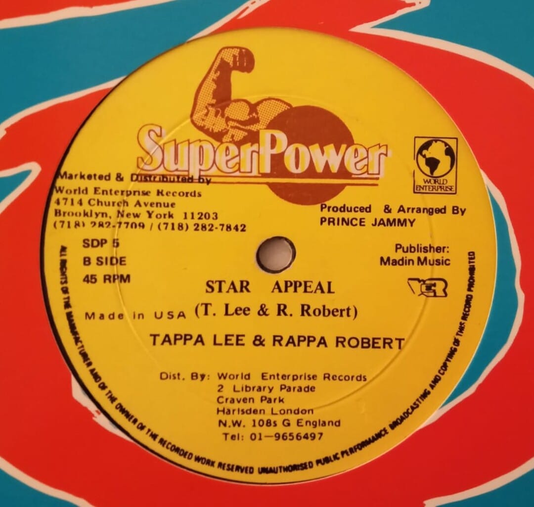 Tippa Lee & Rappa Robert - Post Man At Your Gate / Star Appeal | LP ...