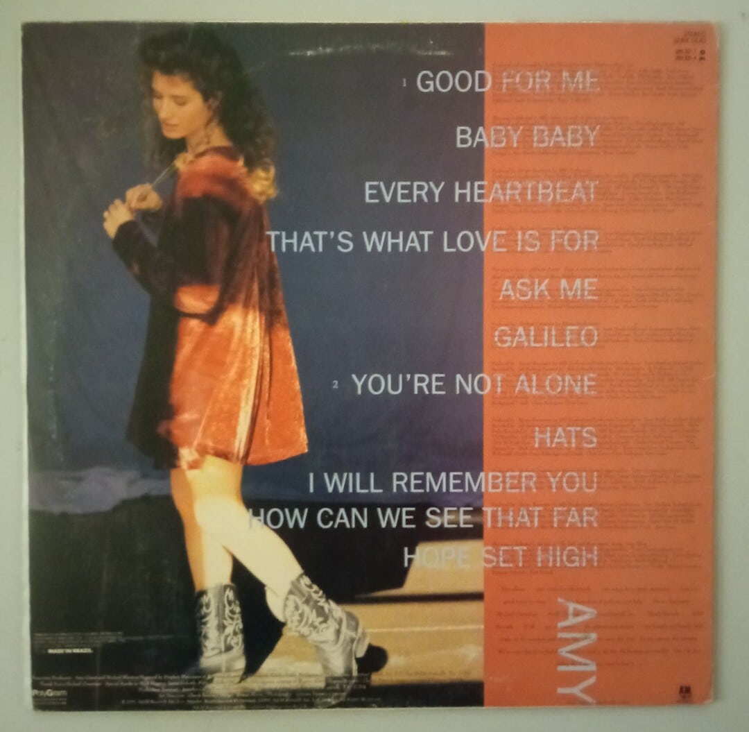Amy Grant - Heart In Motion - Boa Viagem Discos