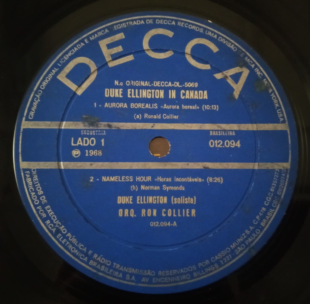 Ron Collier The Ron Collier Orchestra With Duke Ellington - Duke Ellington North Of ...
