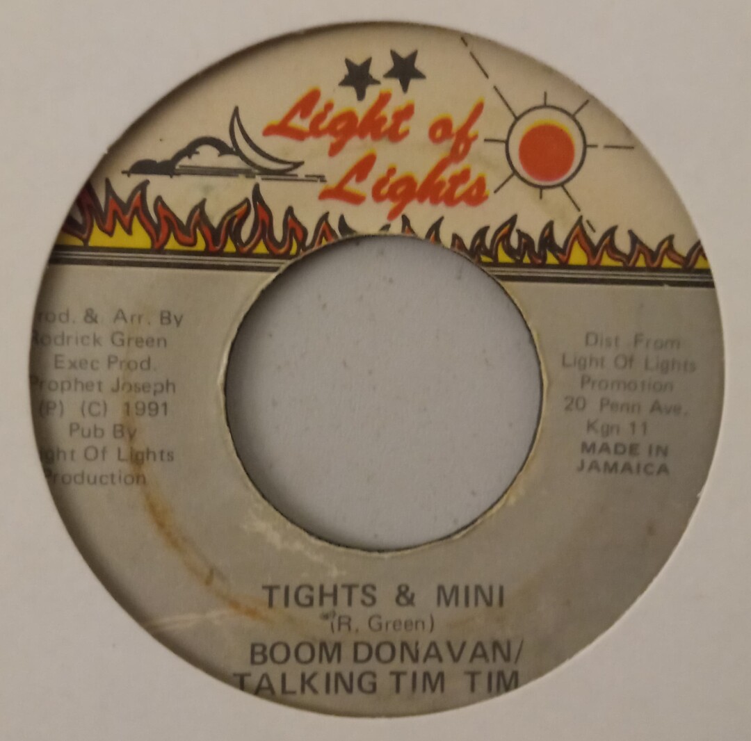 Boom Donovan Green / Talking Tim - Tights & Min / Version