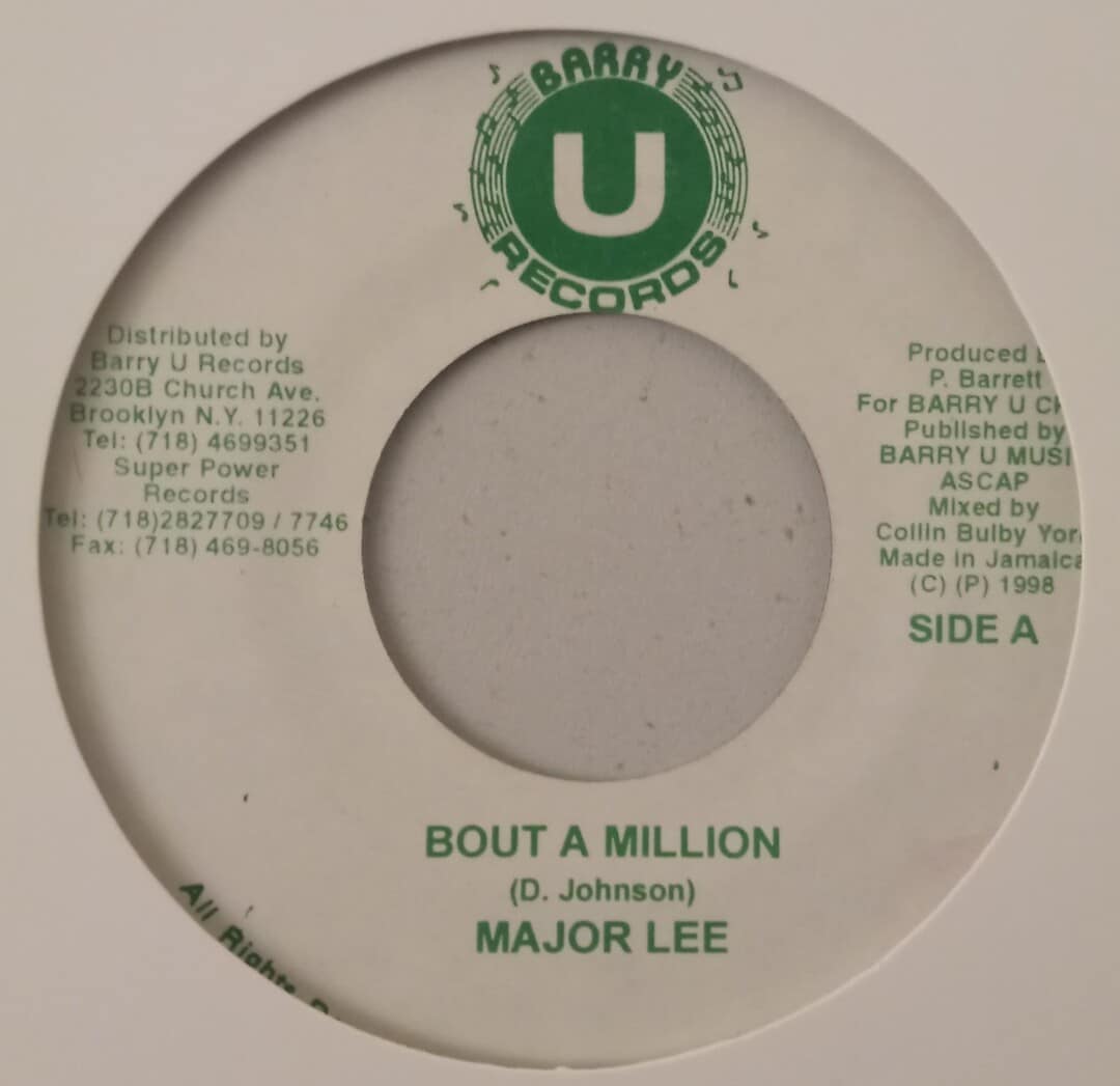 Major Lee - Bout A Million / Michigan - Kill Fi Fun