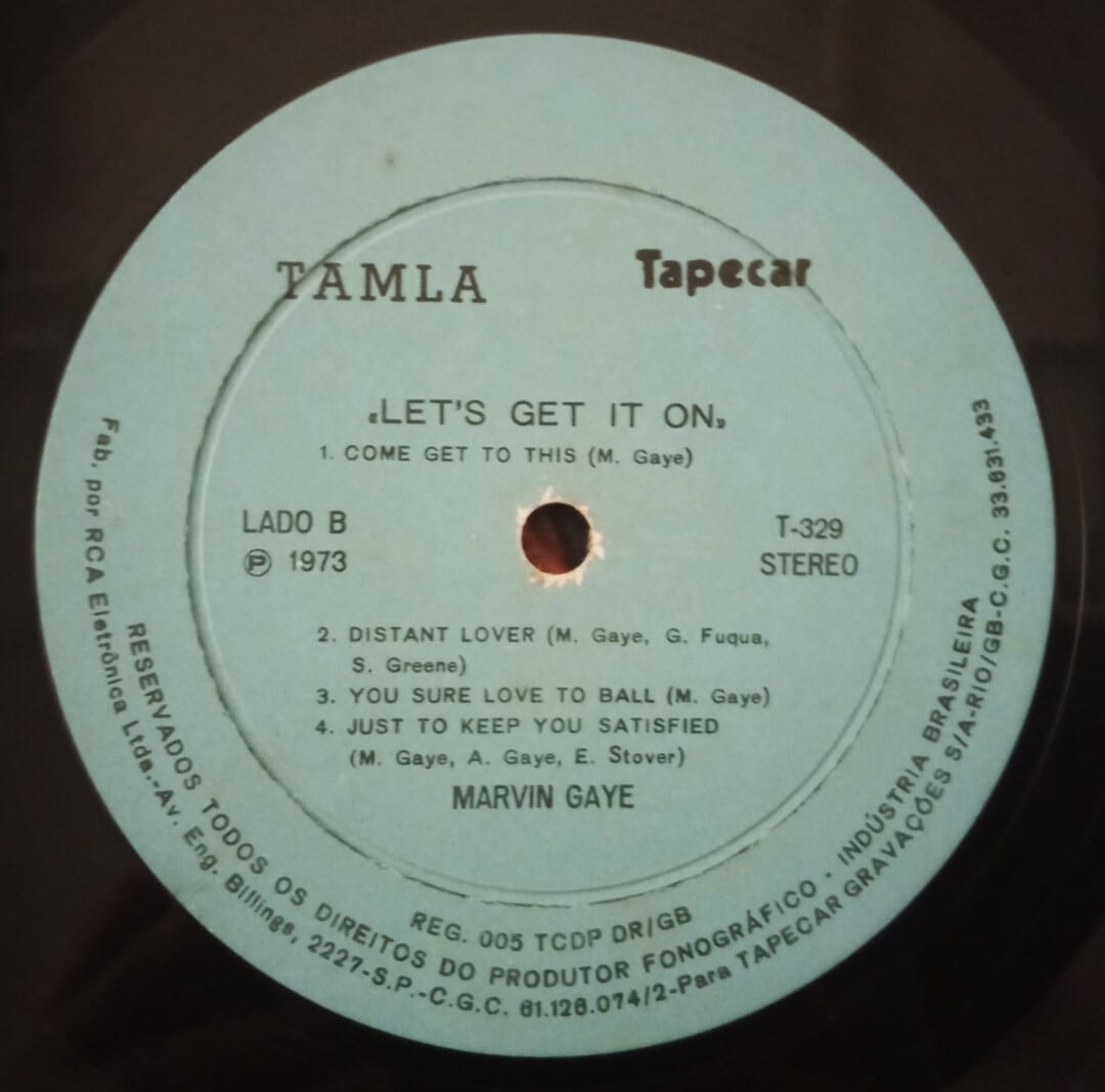Marvin Gaye - Let's Get It On | LP Vinil | Boa Viagem Discos - Loja ...