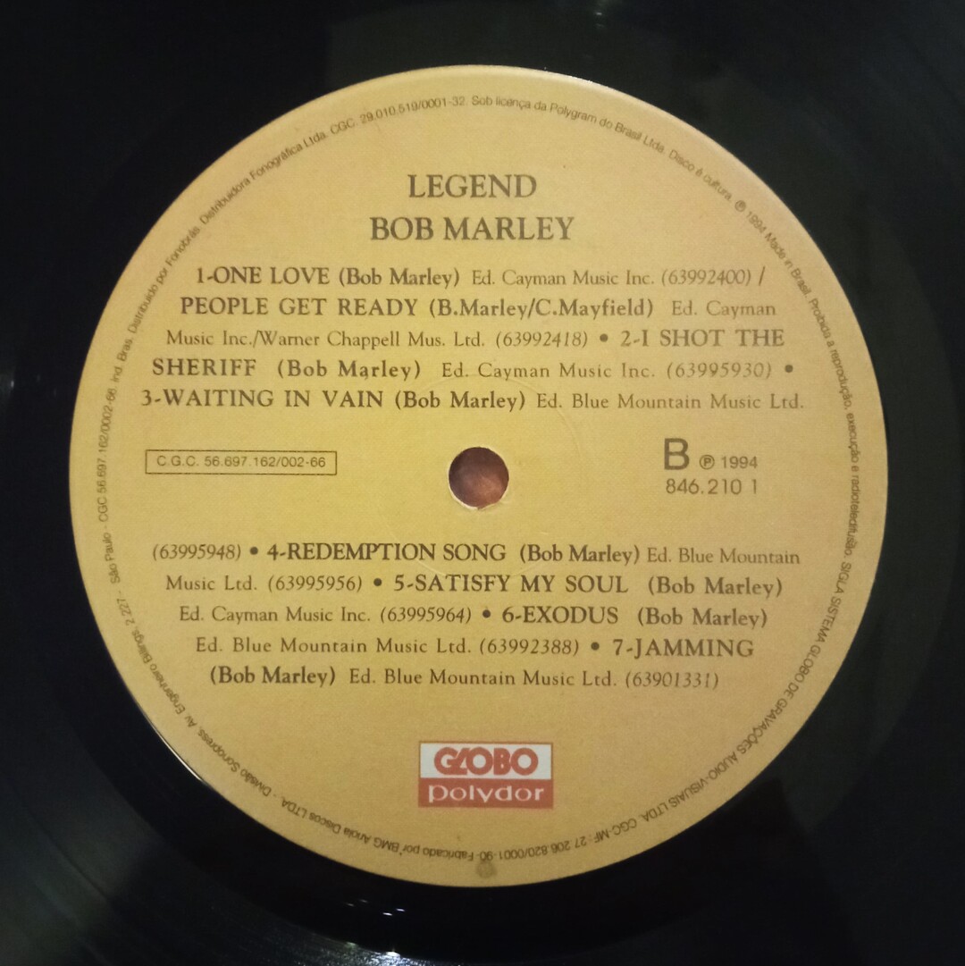Bob Marley & The Wailers - Legend (The Best Of Bob Marley and The