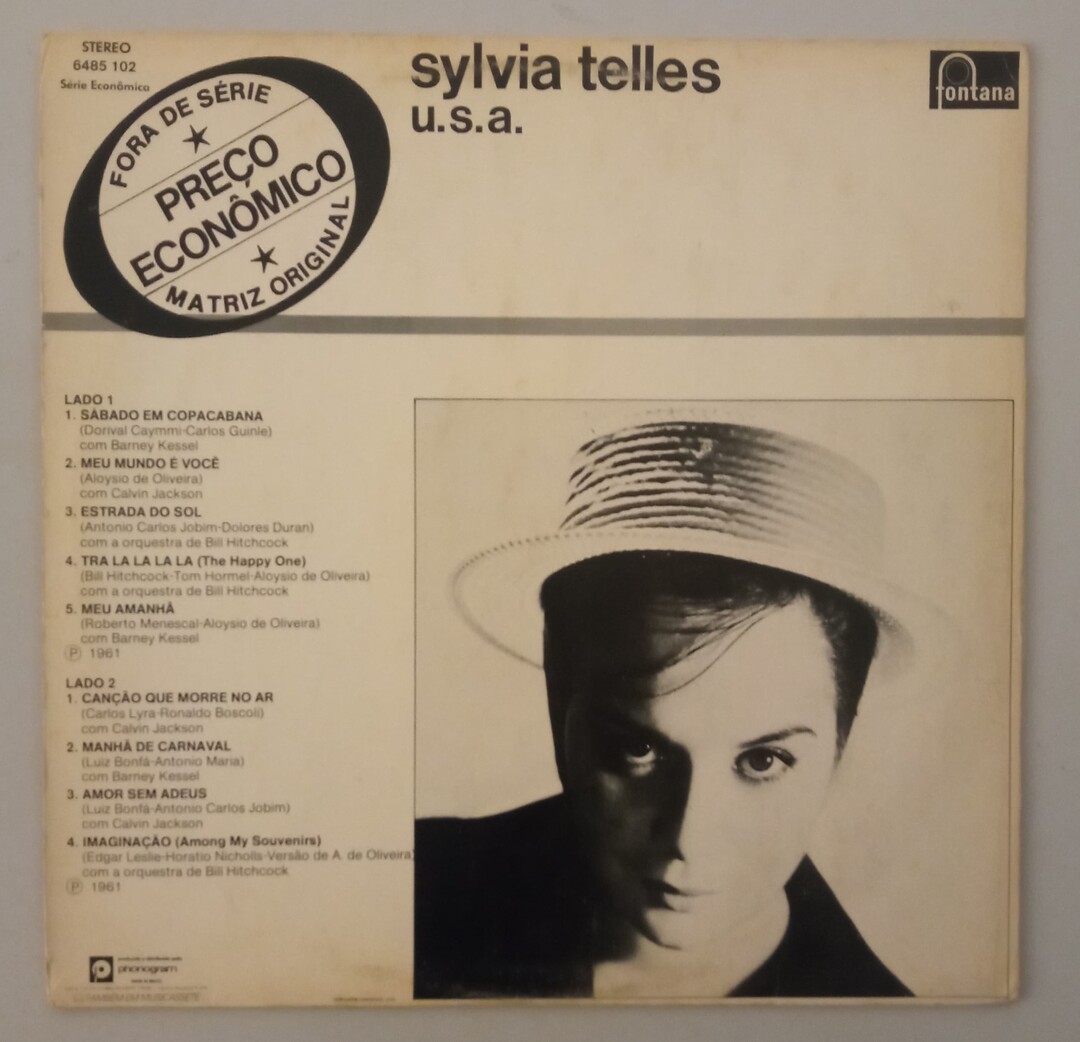 Sylvia Telles - U.S.A. | LP Vinil | Boa Viagem Discos