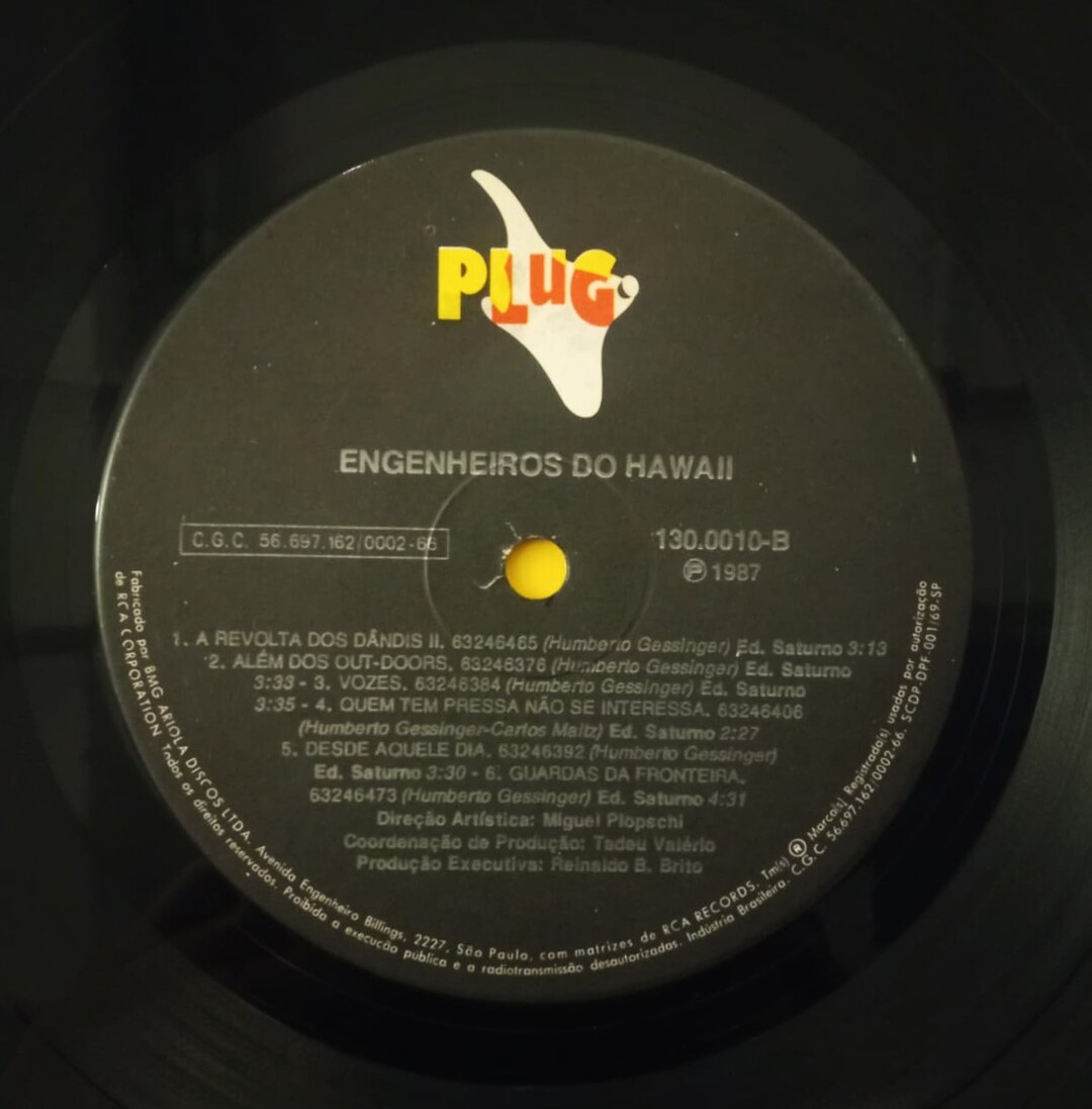 Engenheiros Do Hawaii - A Revolta Dos Dândis | LP Vinil | Boa Viagem Discos