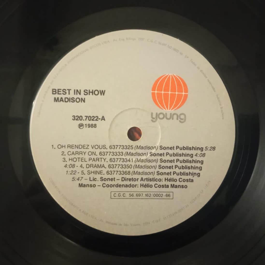 Madison - Best In Show | LP Vinil | Boa Viagem Discos - Loja online de ...