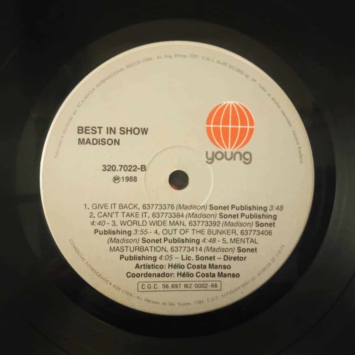 Madison - Best In Show | LP Vinil | Boa Viagem Discos - Loja online de ...