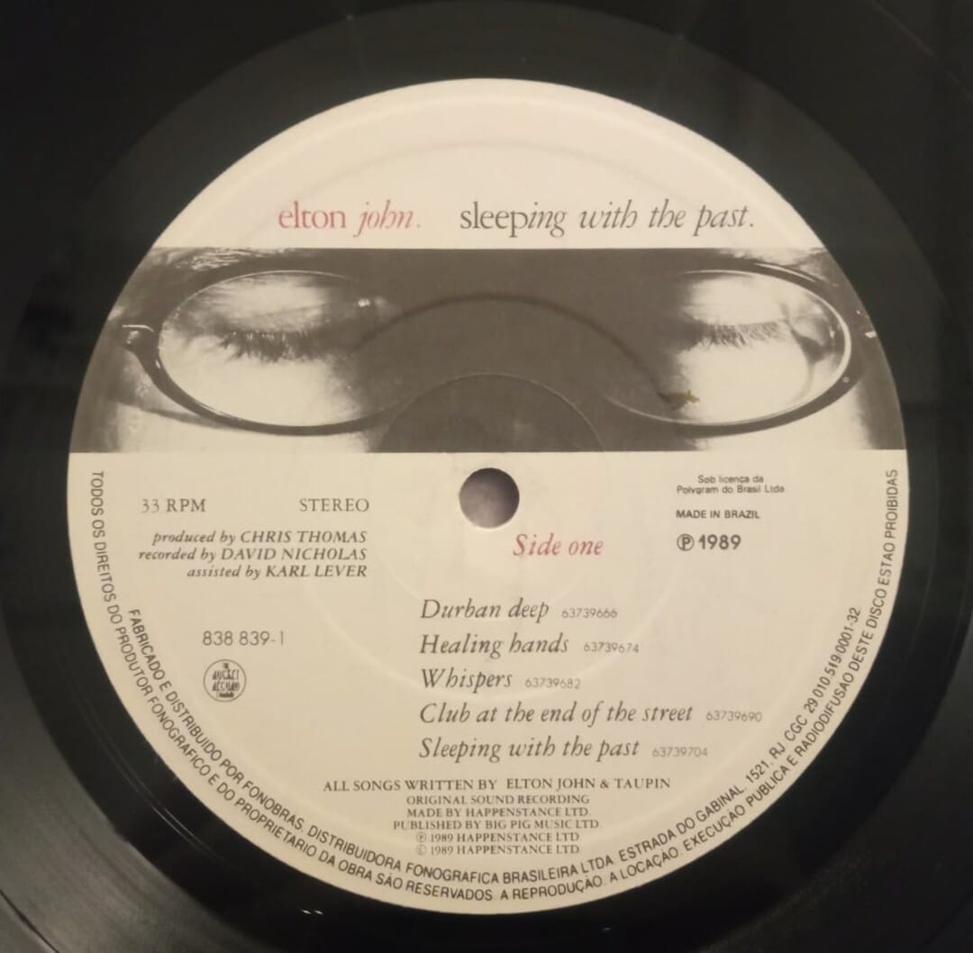 Elton John – Sleeping With The Past | LP Vinil | Boa Viagem Discos ...