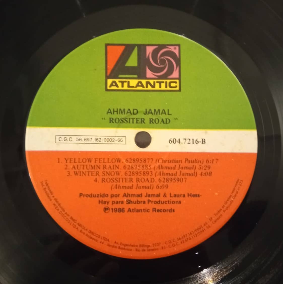 Ahmad Jamal – Rossiter Road | LP Vinil | Boa Viagem Discos - Loja ...