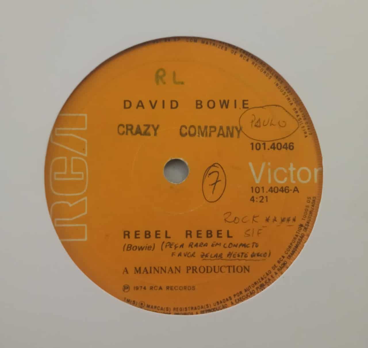 David Bowie – Rebel Rebel / Diamond Dogs