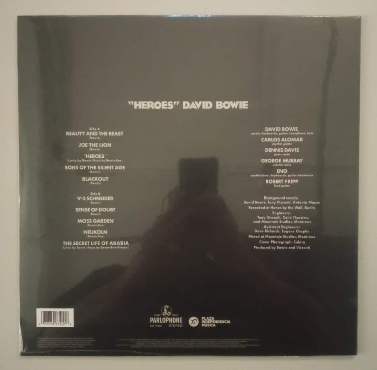 David Bowie – Heroes | LP Vinil | Boa Viagem Discos - Loja online de ...
