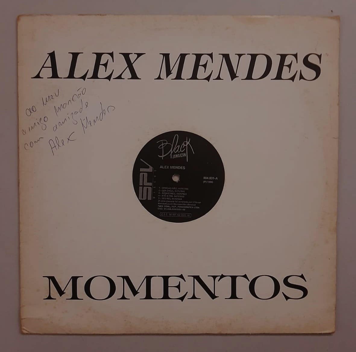 Alex Mendes – Momentos
