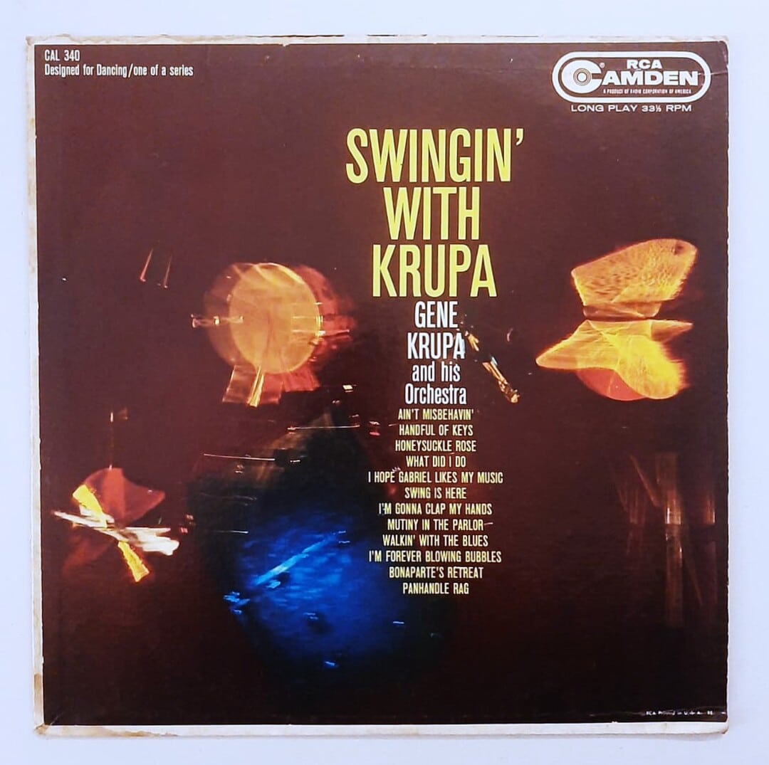 Gene Krupa And His Orchestra – Swingin' With Krupa