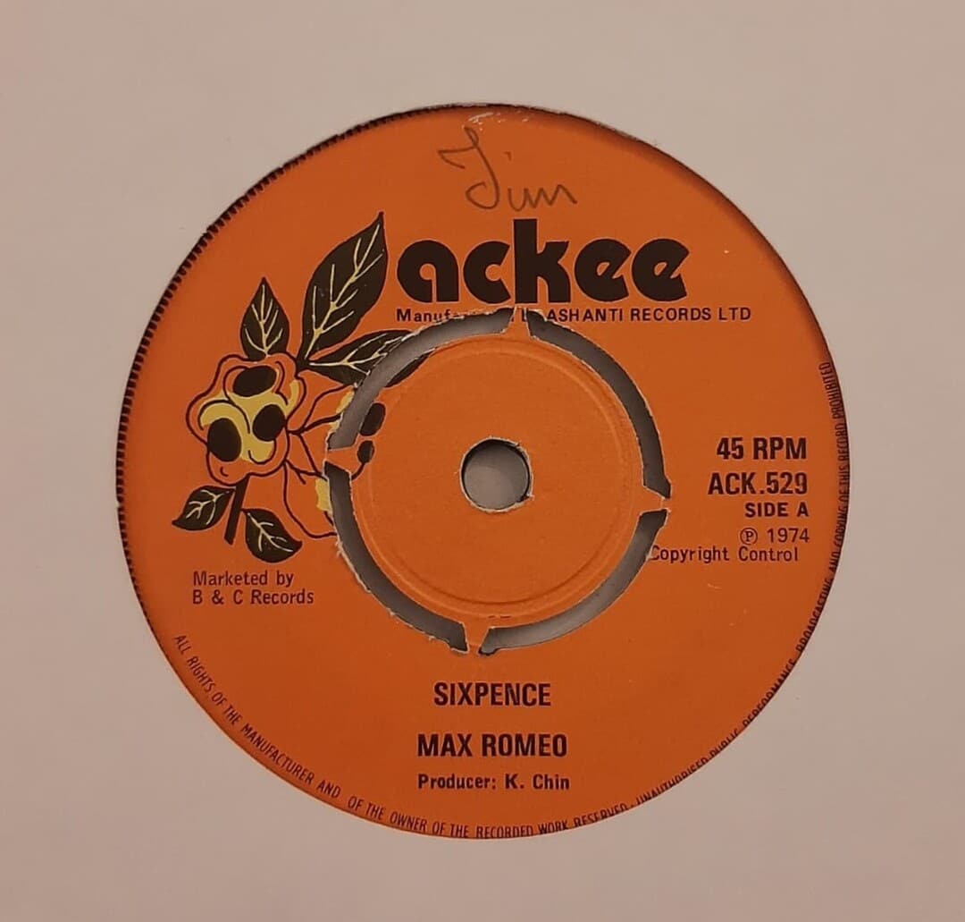 Max Romeo – Sixpence / Eating Competition