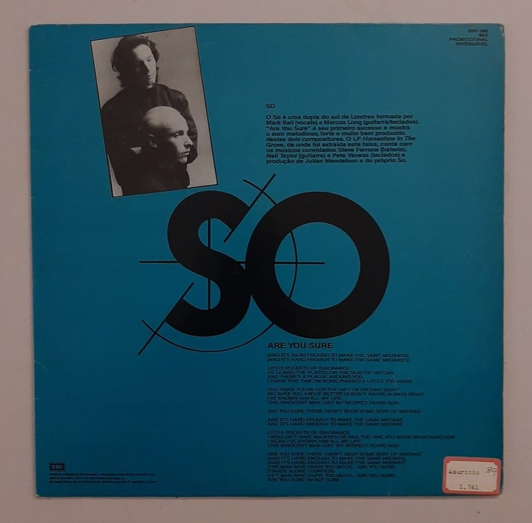 So - Are You Sure / View From The Hill – I'm No Rebel