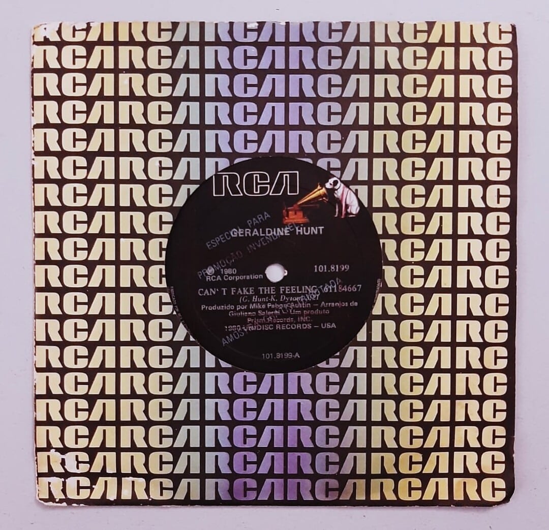 Geraldine Hunt – Can't Fake The Feeling / Look All Around