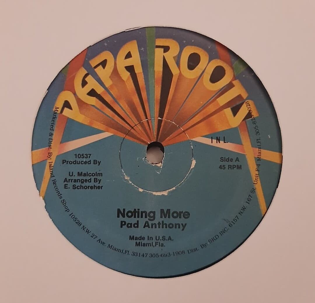 Pad Anthony – Noting More / Version
